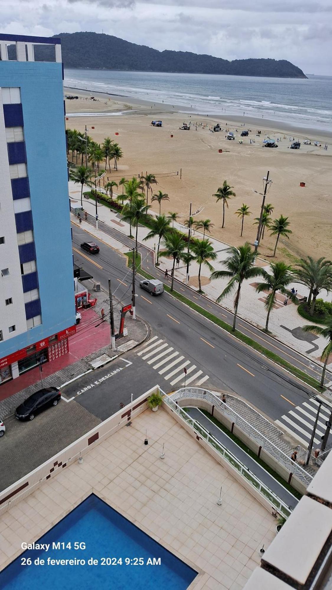 Predio Frente Para O Mar Na Praia Grande - Guilhermina מראה חיצוני תמונה