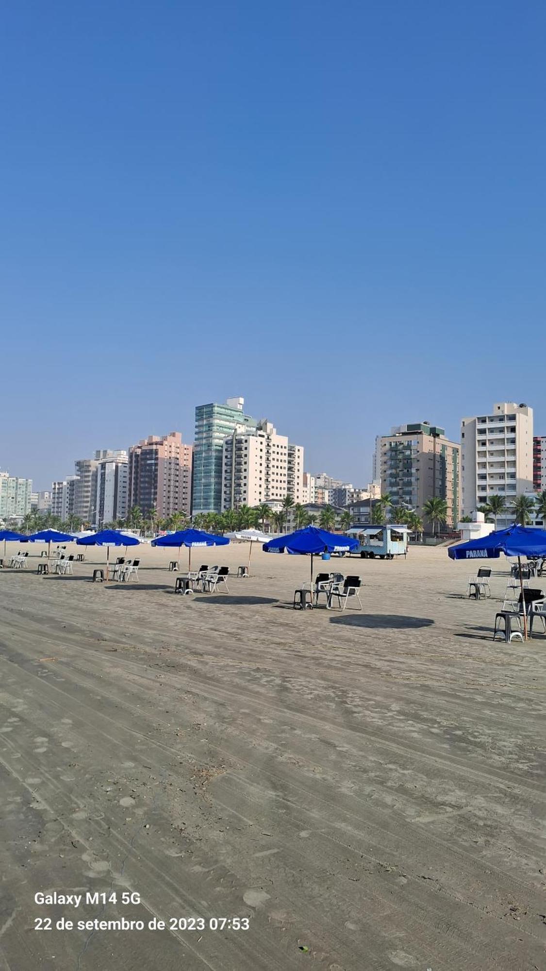 Predio Frente Para O Mar Na Praia Grande - Guilhermina מראה חיצוני תמונה